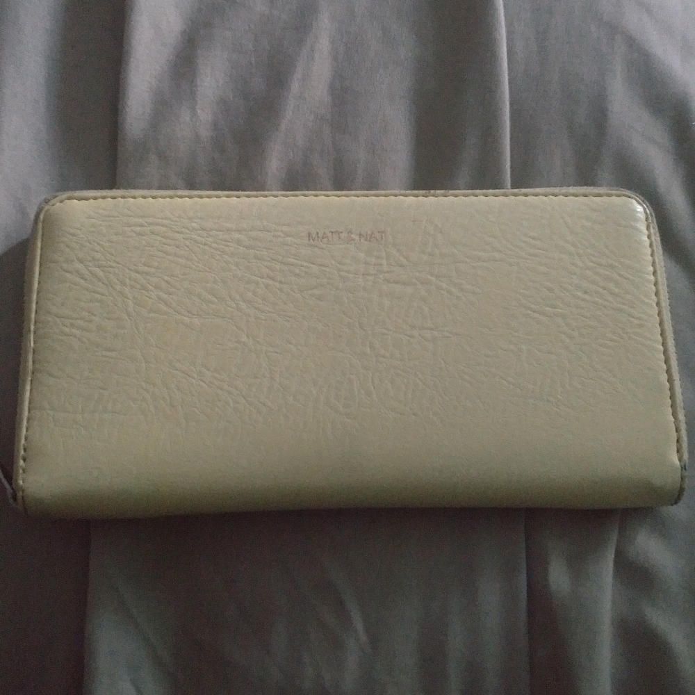 Matt & Nat yellow wallet